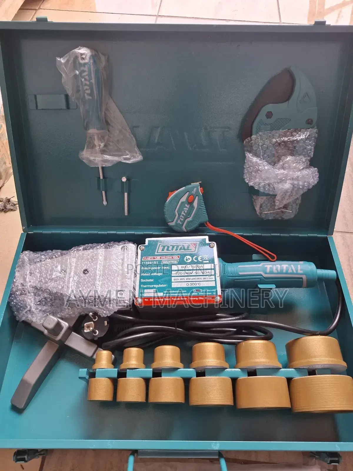 Total PPR Welding || ፒፒዓር ካውያ "2inch(63mm)