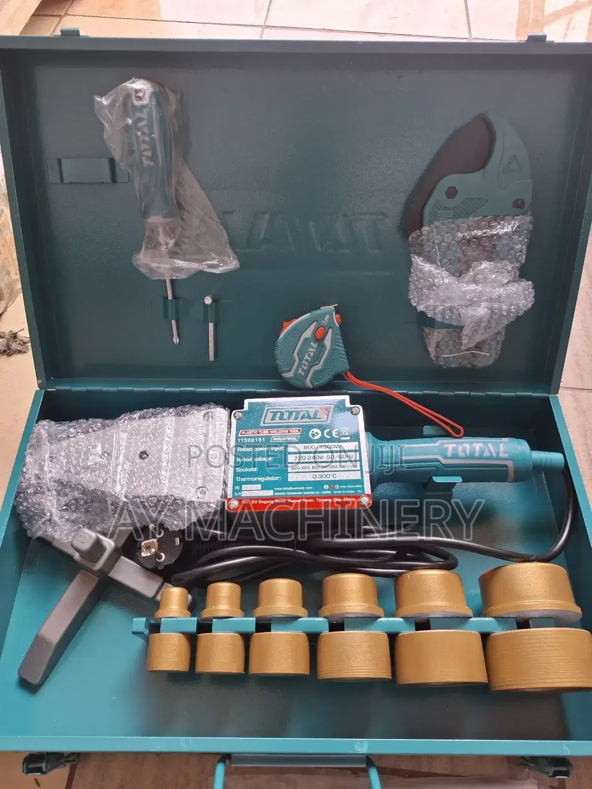 Total Ppr Welding || ፒፒዓር ካውያ "2inch(63mm)