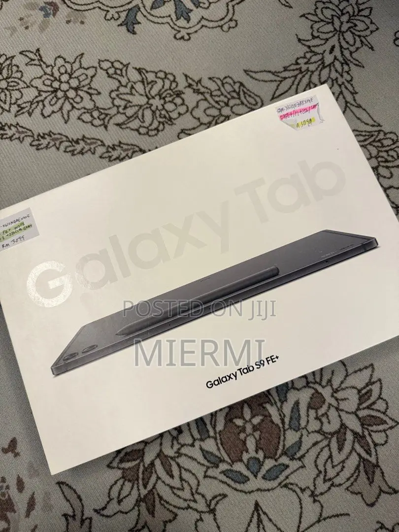 New Samsung Galaxy Tab S9 FE+ 128 GB Black