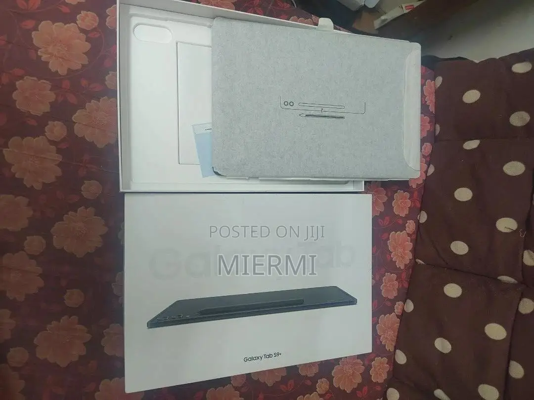 New Samsung Galaxy Tab S9+ 256 GB Black