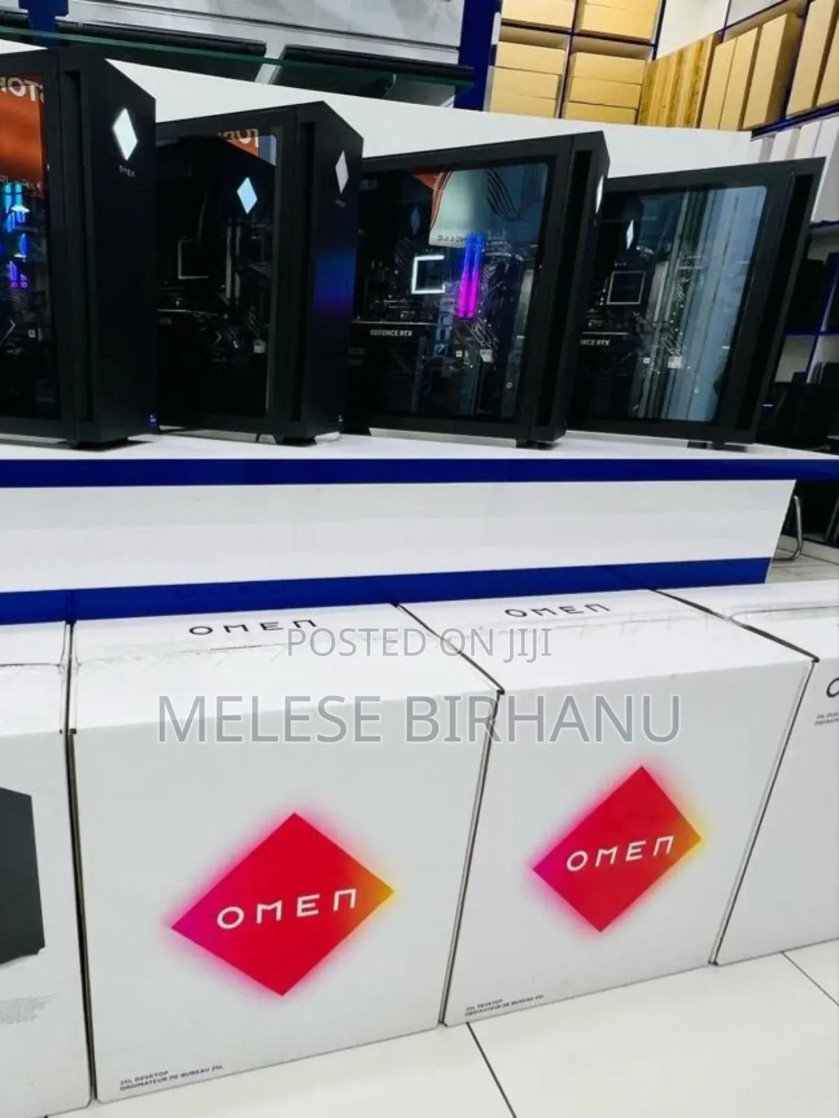 New Desktop Computer HP Omen 25L 32GB Intel Core I7 HDD+SSD 1T