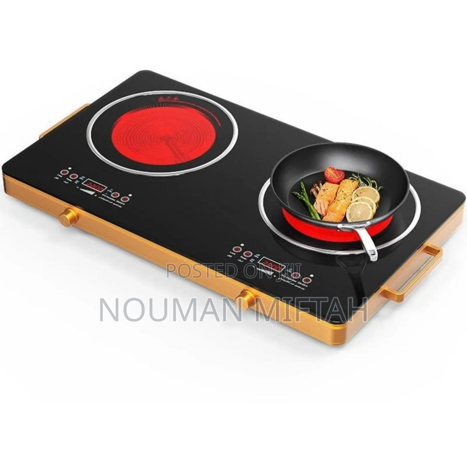 Electric Ceramic Stove Double Burner