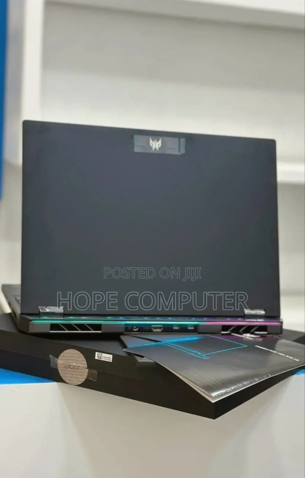 New Laptop Acer Predator Helios 300 16GB Intel Core I9 SSD 1T