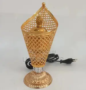 Golden Electric Incense Burner 
የኤሌክትሪክ ዕጣን ማጨሻ