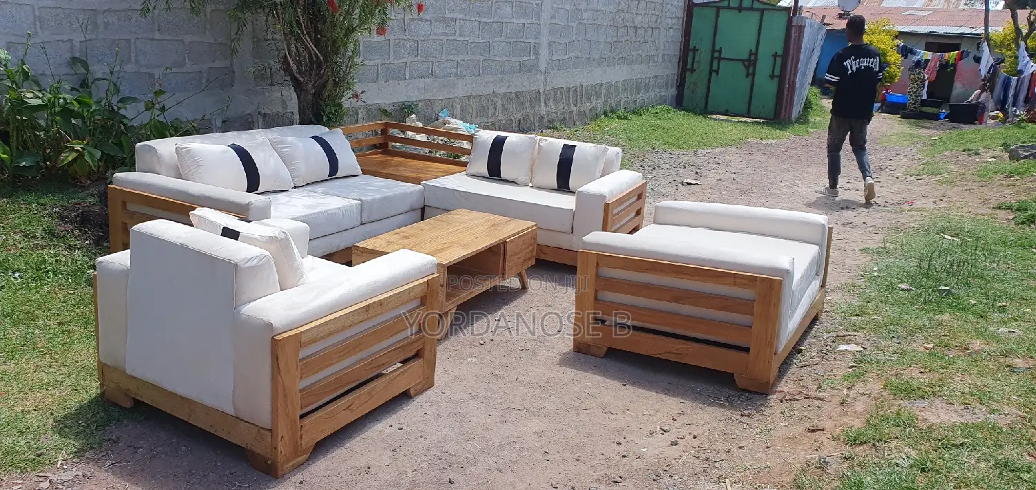 Sofa and Center Table