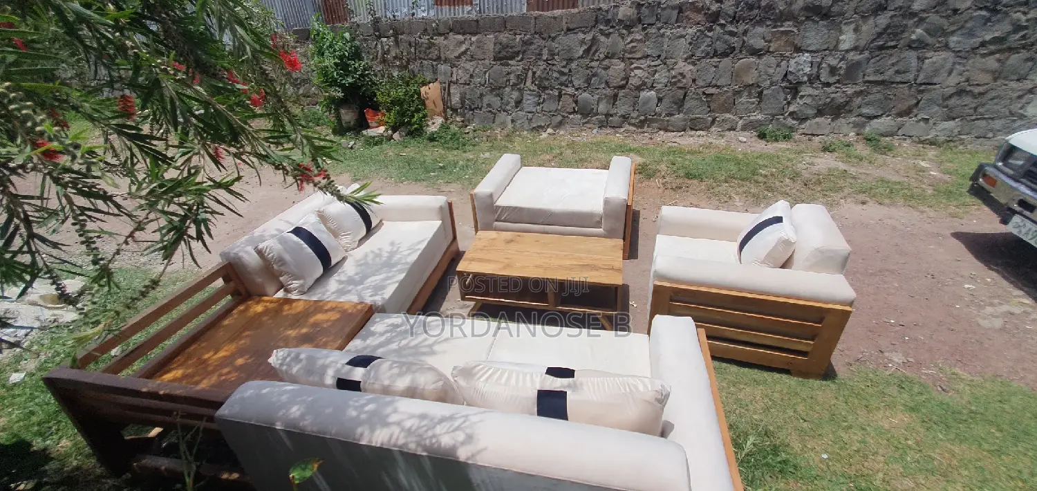 Sofa and Center Table