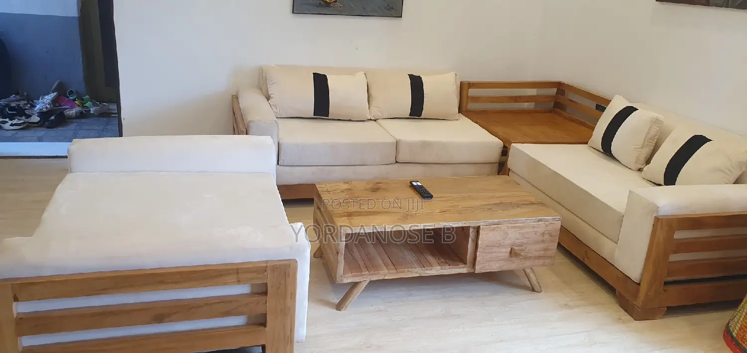 Sofa and Center Table