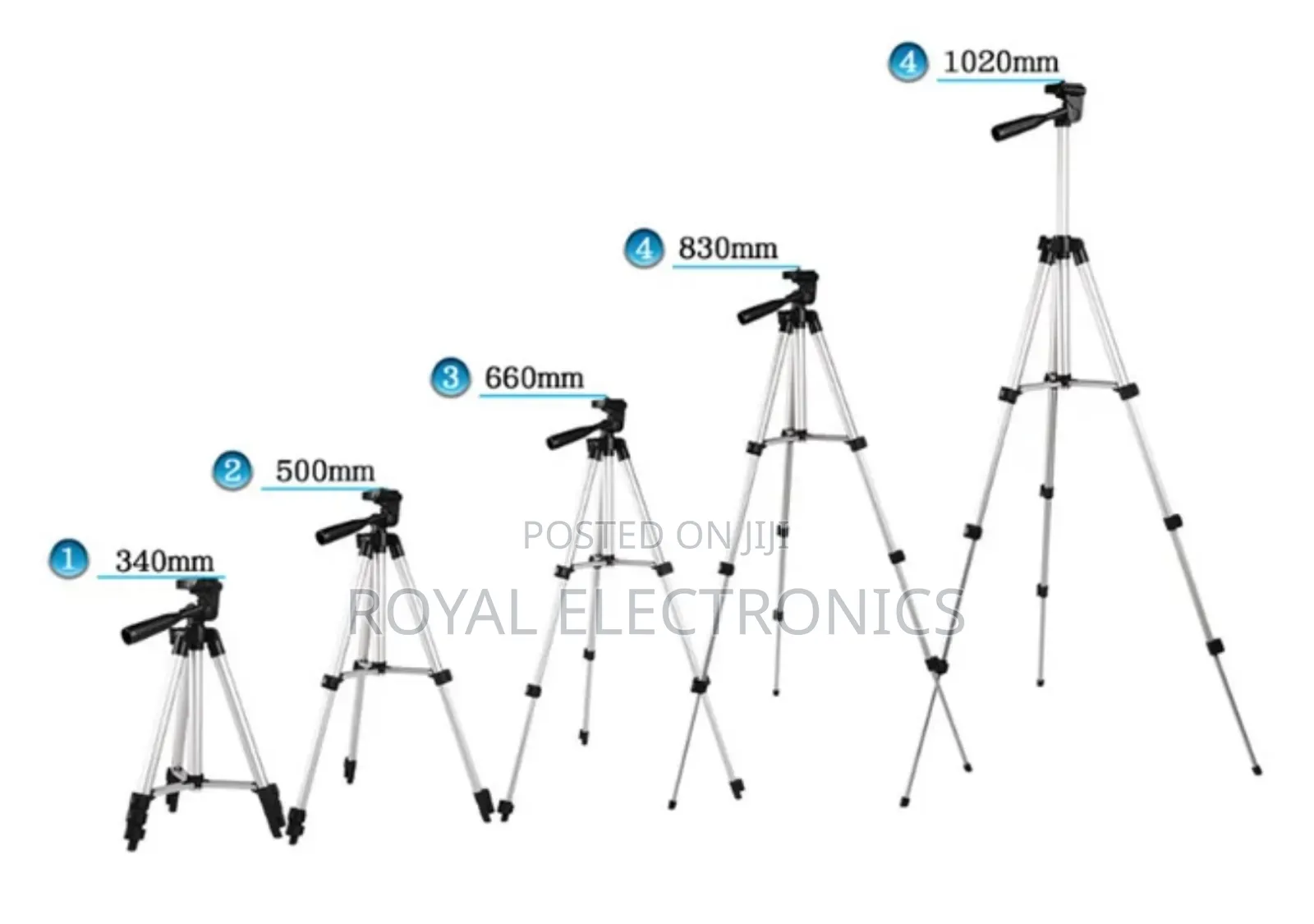 Aluminum Alloy Tripod for Camera DSLR Mobile Phone