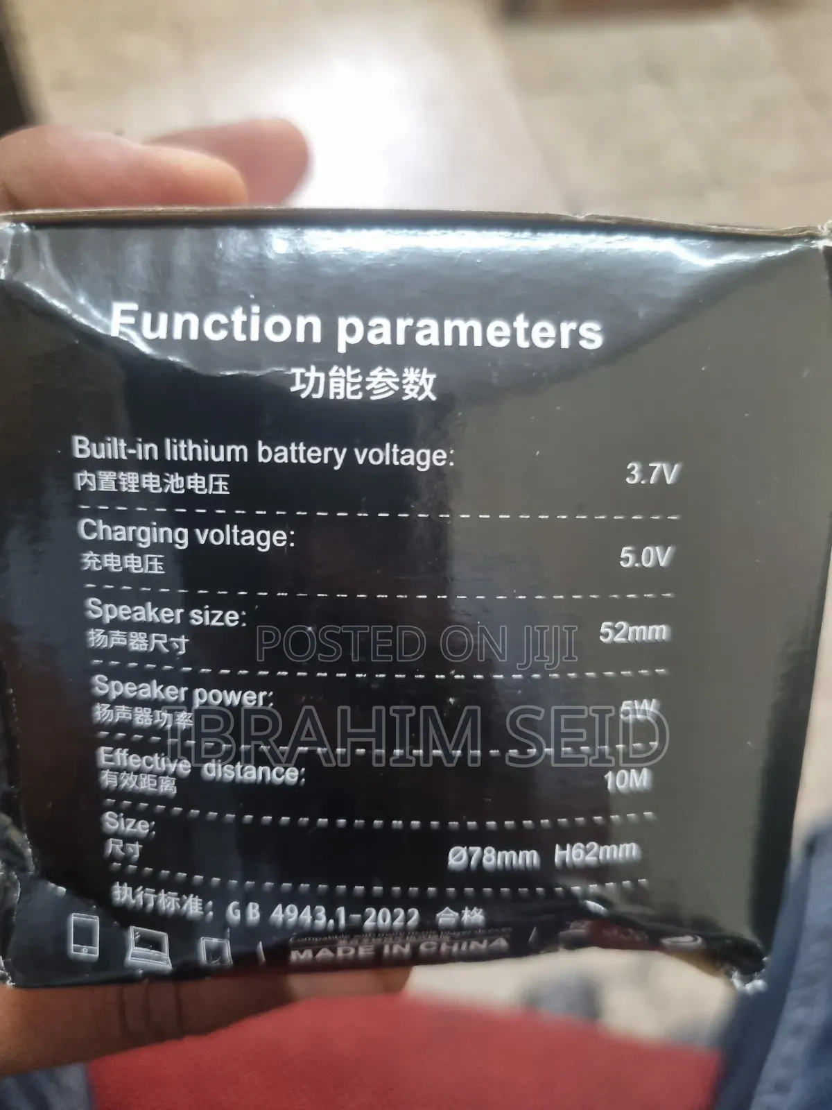 Mini Hifi Bluetooth Speakr