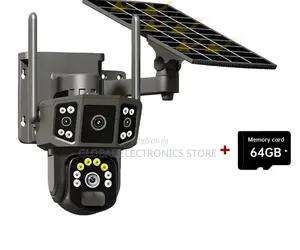 (በማከፋፈያ ዋጋ) ባለ 4 Camera Solar የሆነ ሲም ካርድ ሚቀበልበ ቻርጅ ሚሰራcamera