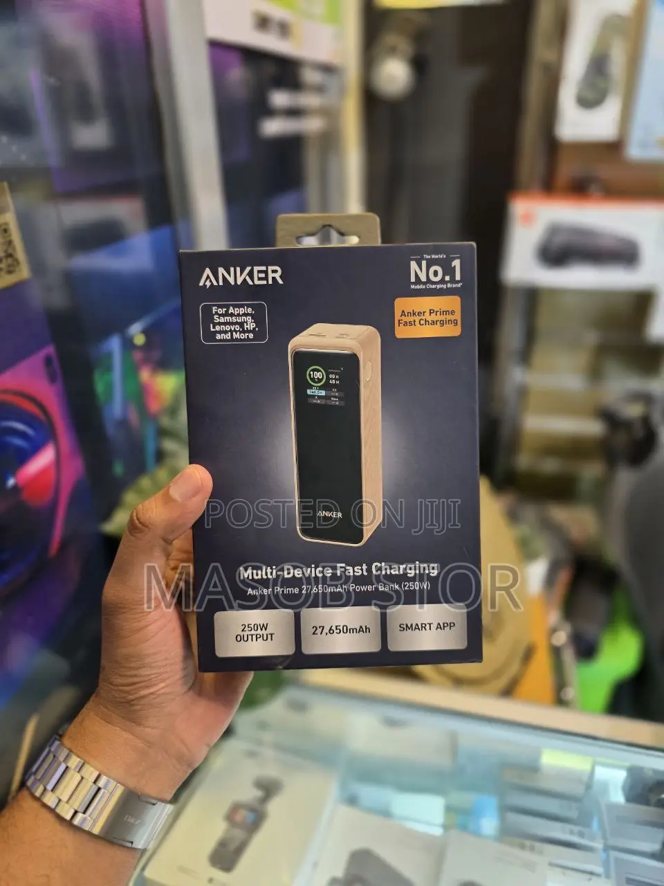 Anker Prime 27,650mah Power Bank (250w
