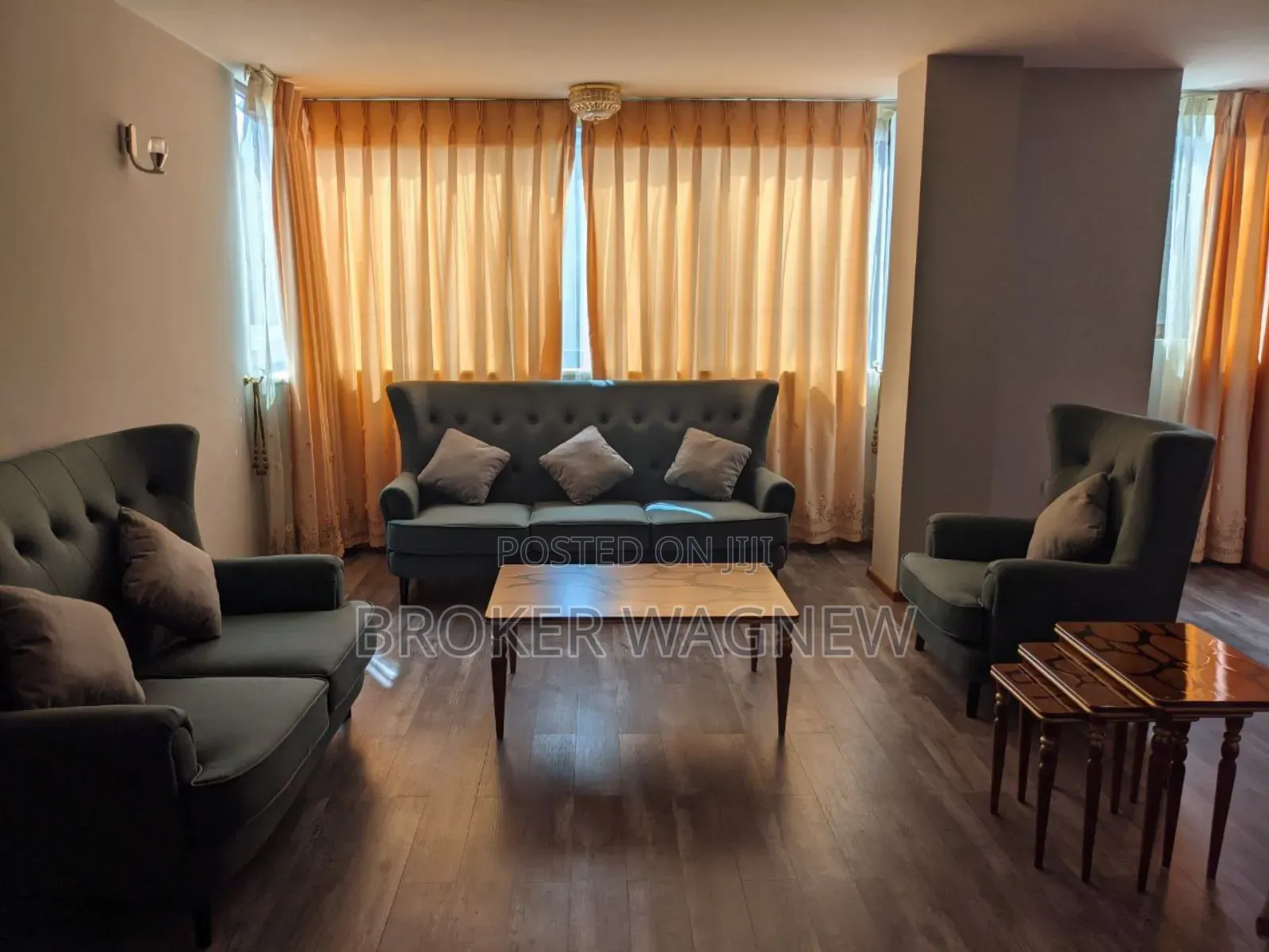 Furnished 3bdrm Apartment in Kirkos for rent
