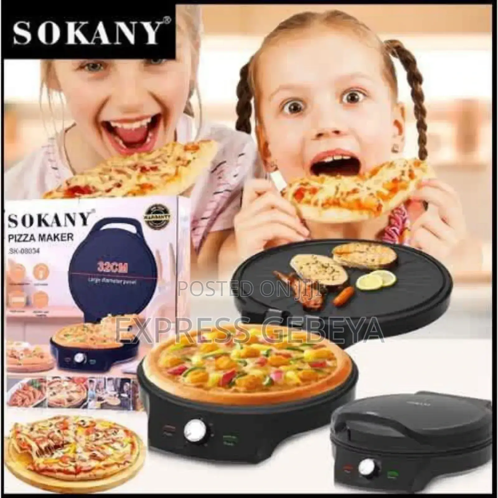 Sokany Pizza Maker Sk- 08034