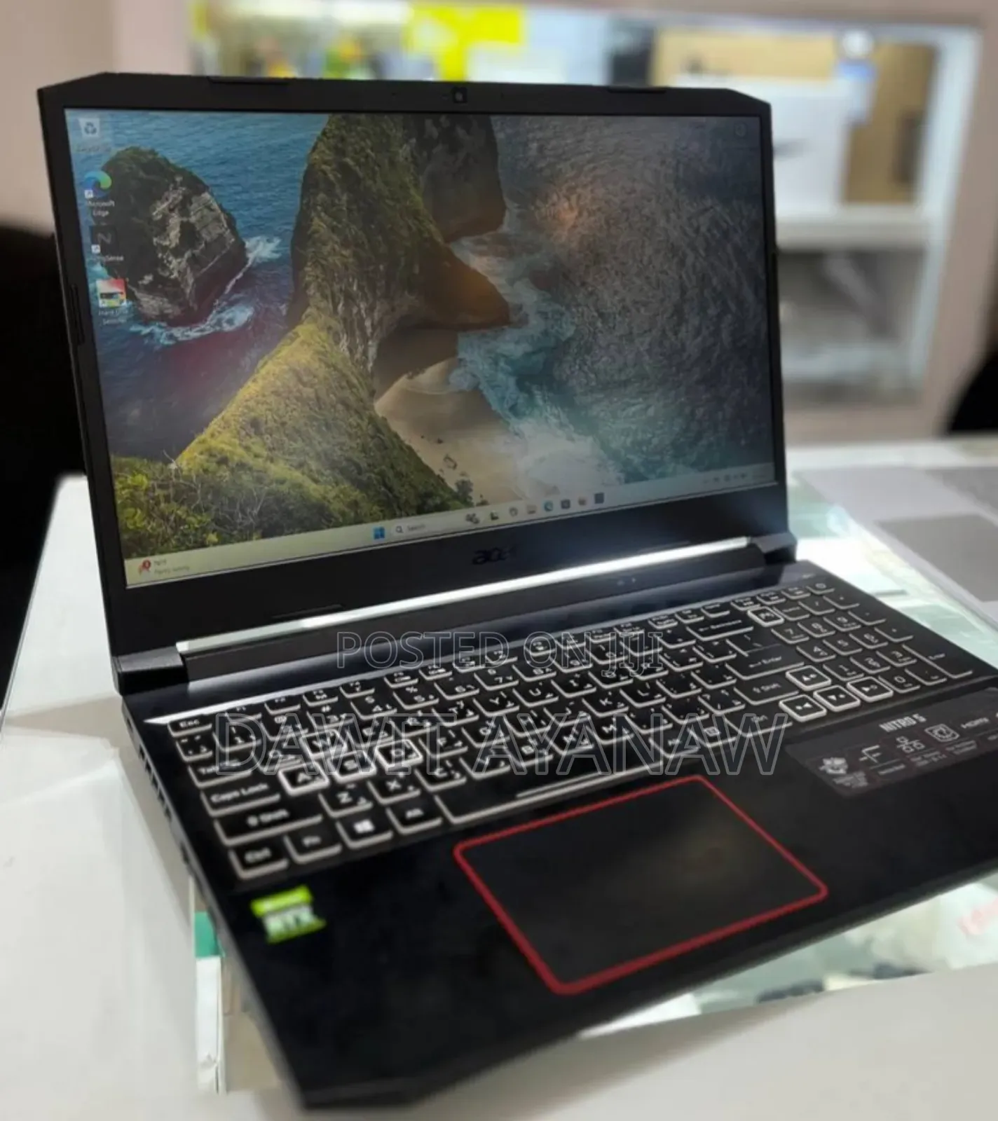 New Laptop Acer Nitro 5 16GB Intel Core I7 SSD 1T