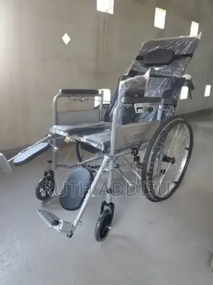 Reclining Wheelchair1፮removable Popo Commode Wheelchair