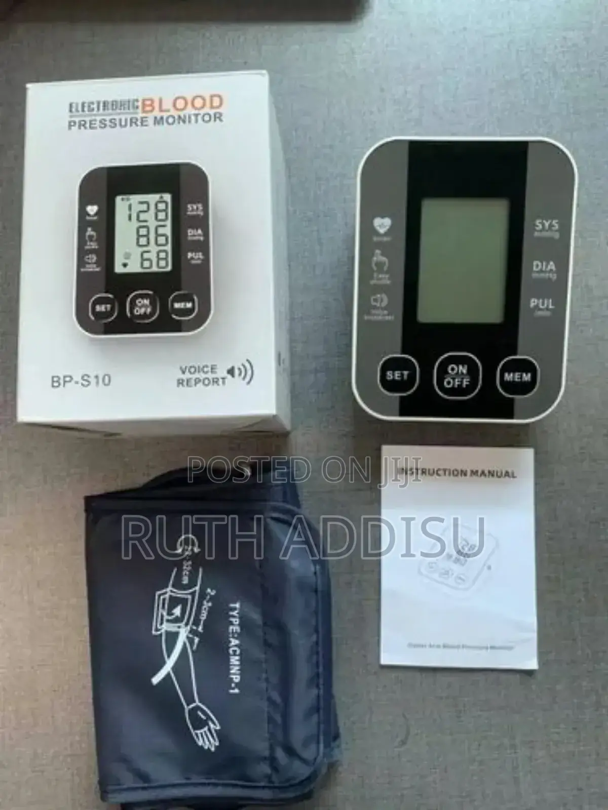 Blpod Pressuer Monitor4፬digital Blood Pressuer Monitor2ደም