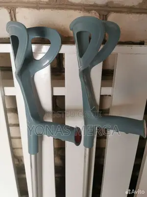 Pair Folding Forearm Crutches፯感wear-Resistant, Non-Slip