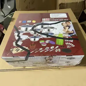 50pcs Stainless Steel Cookware