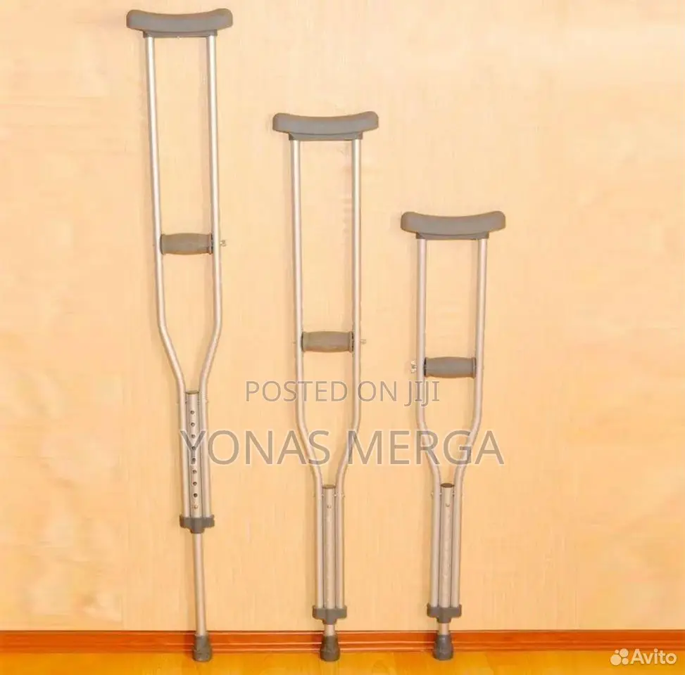 Kranch/Crutches Extend From Walking Surface to Armpit/Arm