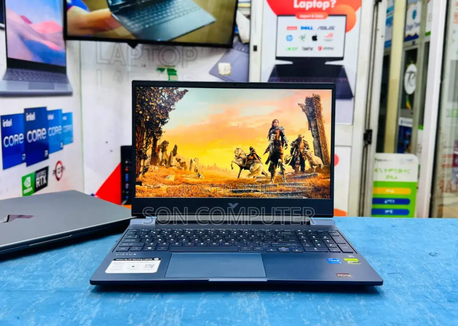 New Laptop HP Victus 15 16GB Intel Core I7 SSD 512GB