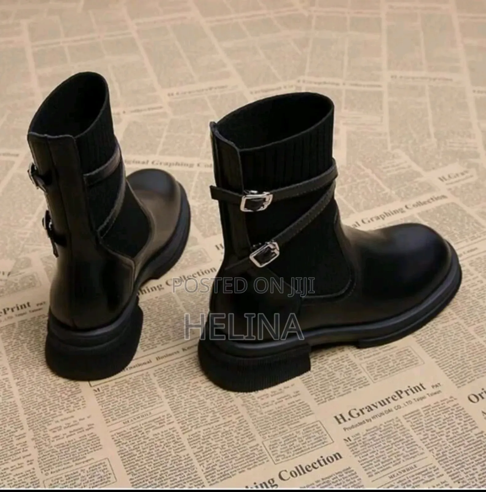 Soft Sole Retro Chelsea Boots Women Vintage British Style