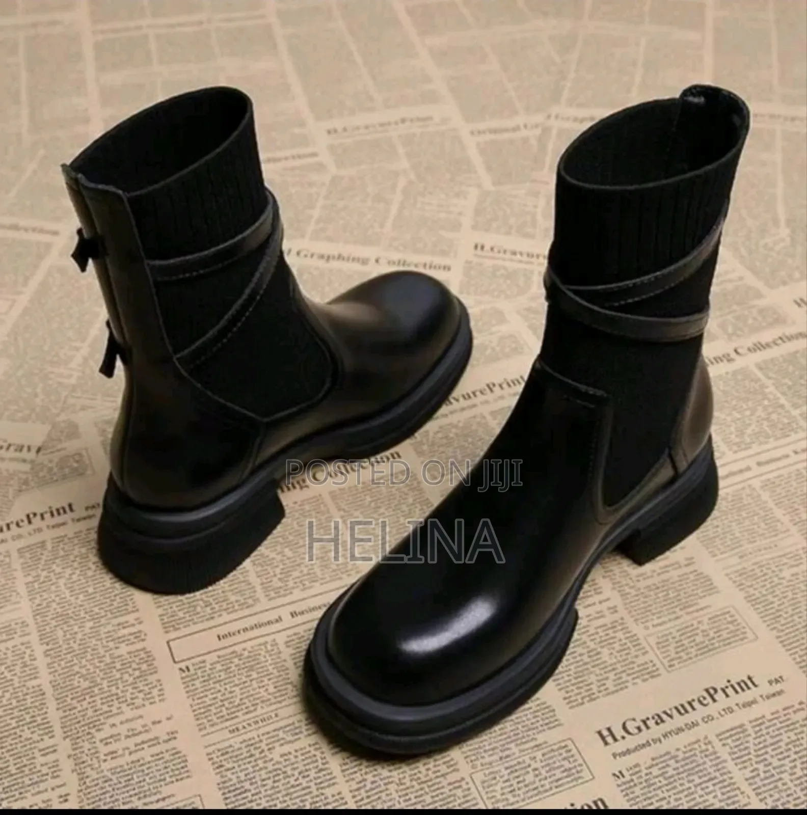 Soft Sole Retro Chelsea Boots Women Vintage British Style