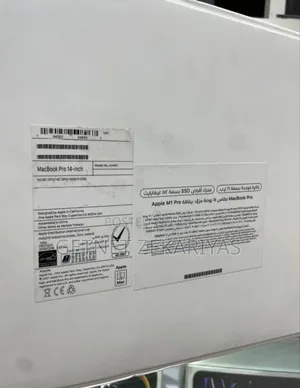 New Laptop Apple MacBook Pro 2021 M1 16GB Apple M1 Pro SSD 512GB