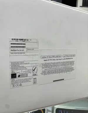 New Laptop Apple MacBook Pro 2021 M1 16GB Apple M1 Pro SSD 512GB