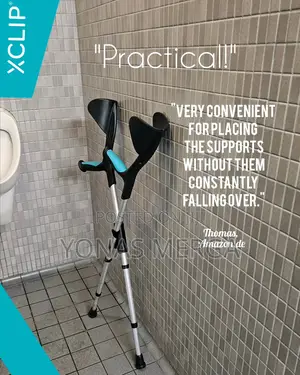 Aluminium Crutch With Adjustable Forta Elbow – Emerald, Hard