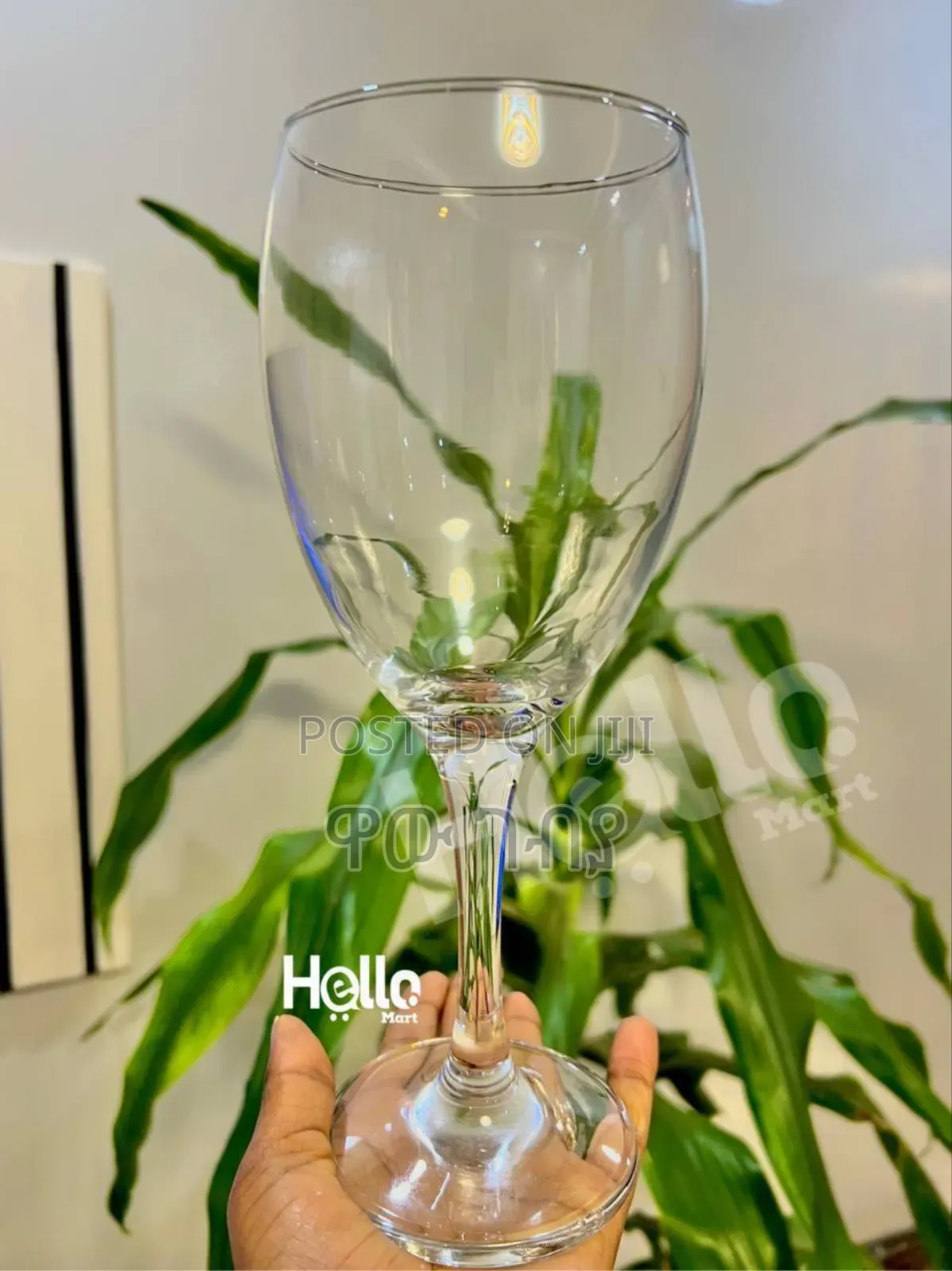 ትልቅ የሆኑ ኳሊቲ እና ውብ የወይን ብርጭቆ