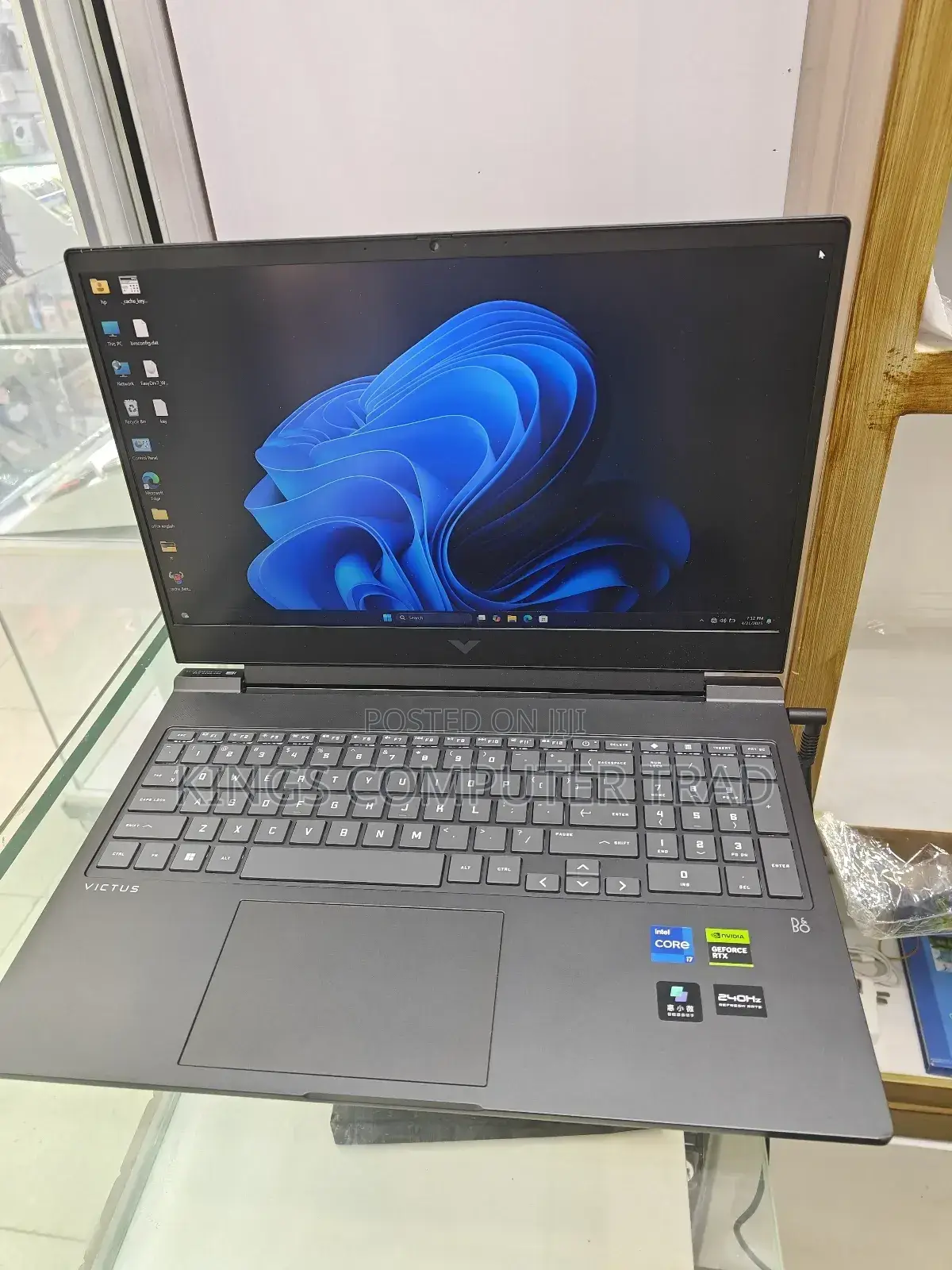 New Laptop HP Victus 16 16GB Intel Core I7 SSD 1T