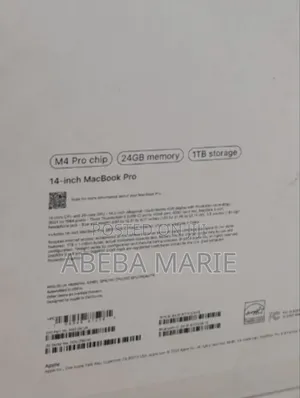 Photo - New Laptop Apple MacBook Pro 2024 M4 14-Inch 16GB Apple M4 SSD 512GB