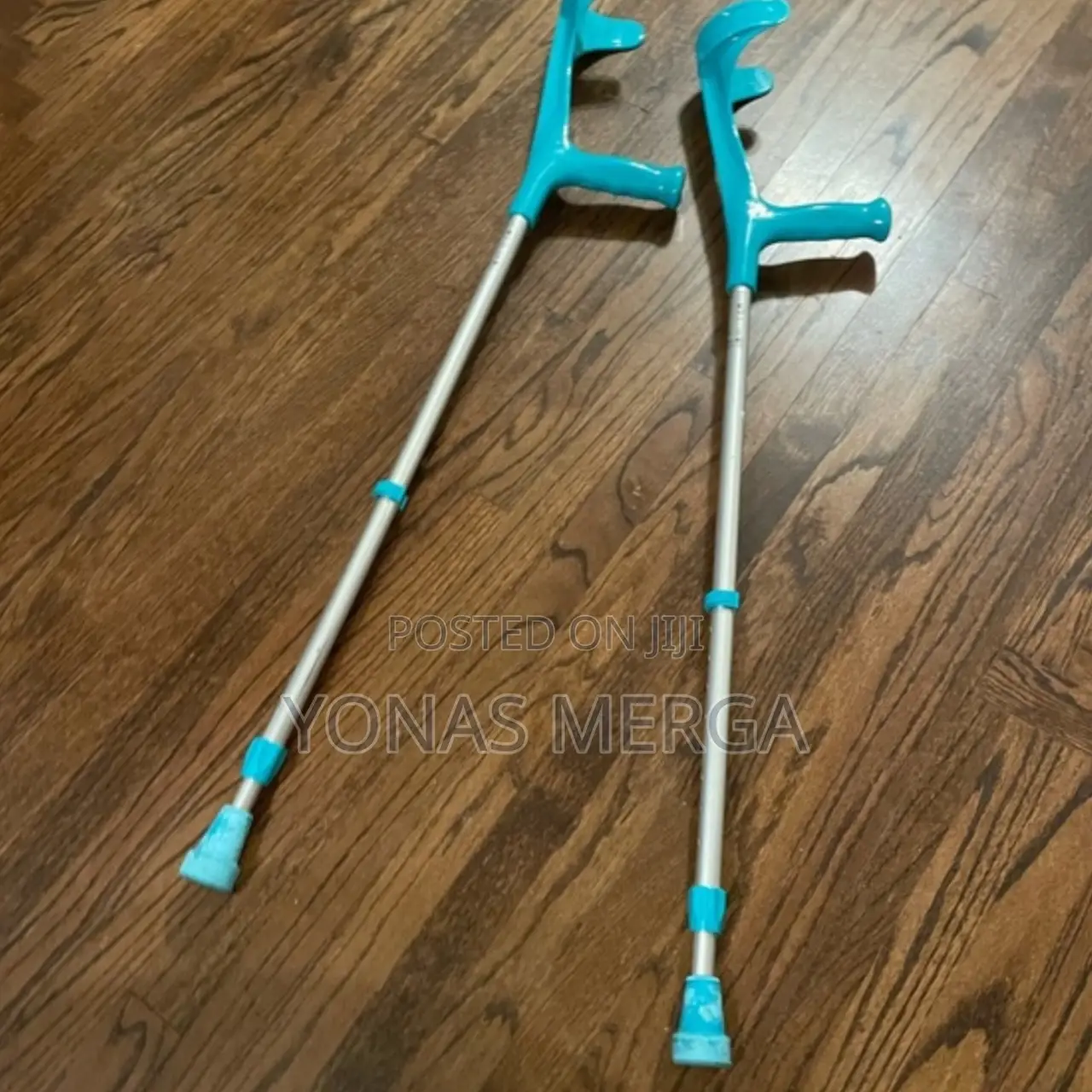 Elbow Crutches፶℥Kranch+Grey Rubber Ferrules Provide Stabilit