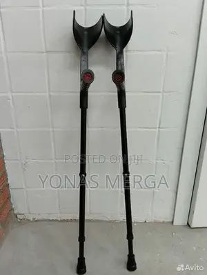 Crutches፮𡊨adults Aluminum Anodized Icare Brand Crutches