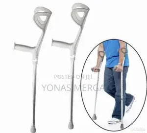 Photo - Elbow Crutches፬刃fast Cure Fc924 Imported Silver Adjustable