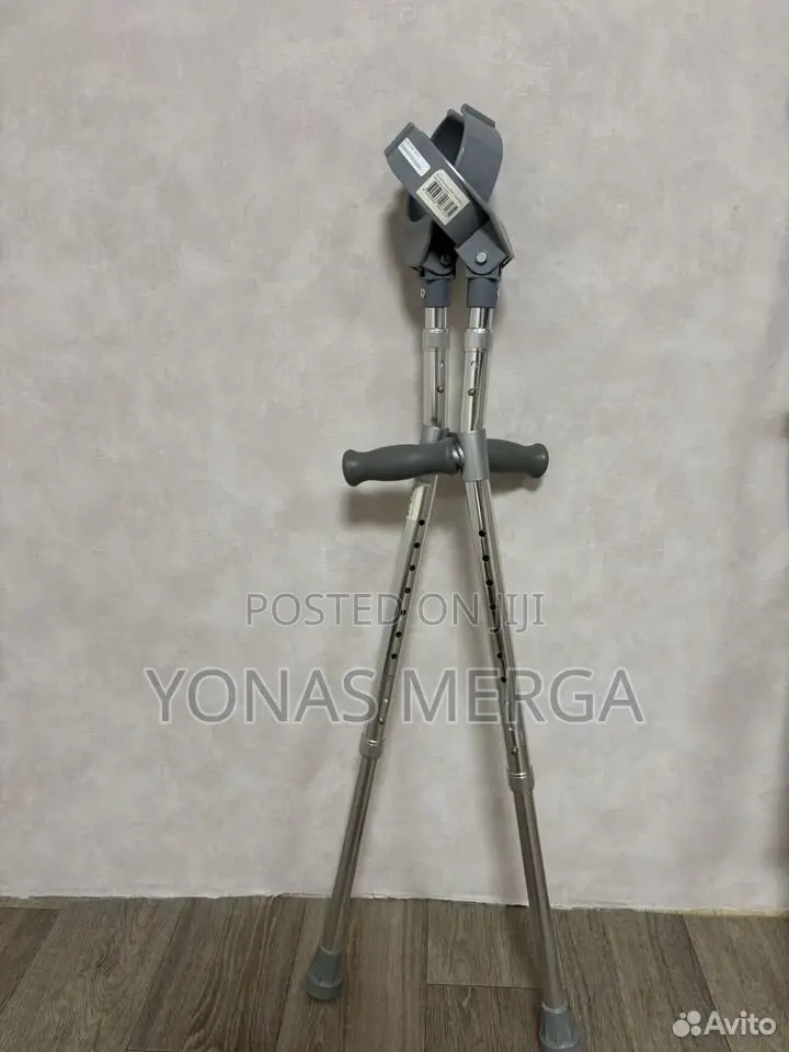 Elbow Crutches፬刃fast Cure Fc924 Imported Silver Adjustable