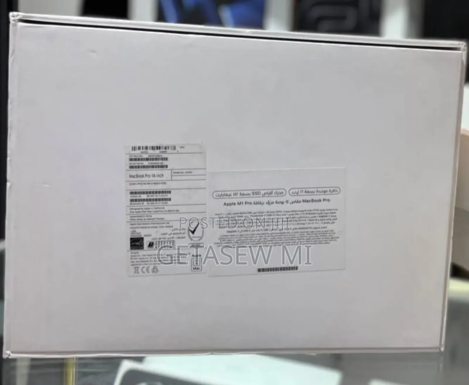 New Laptop Apple MacBook Pro 2021 M1 16GB Apple M1 Pro SSD 512GB