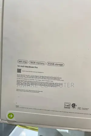New Apple MacBook Pro 2024 M4 14-Inch 16GB Apple M4 Pro SSD 512GB