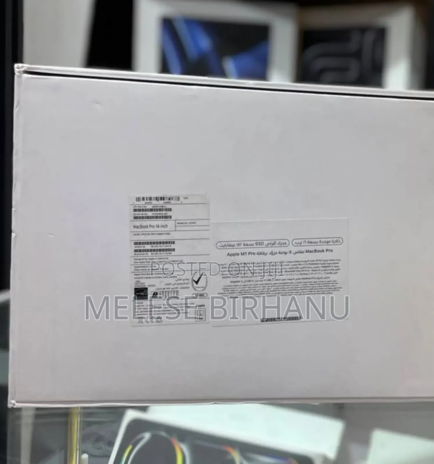 New Laptop Apple MacBook Pro M1 16GB Apple M1 Pro SSD 512GB