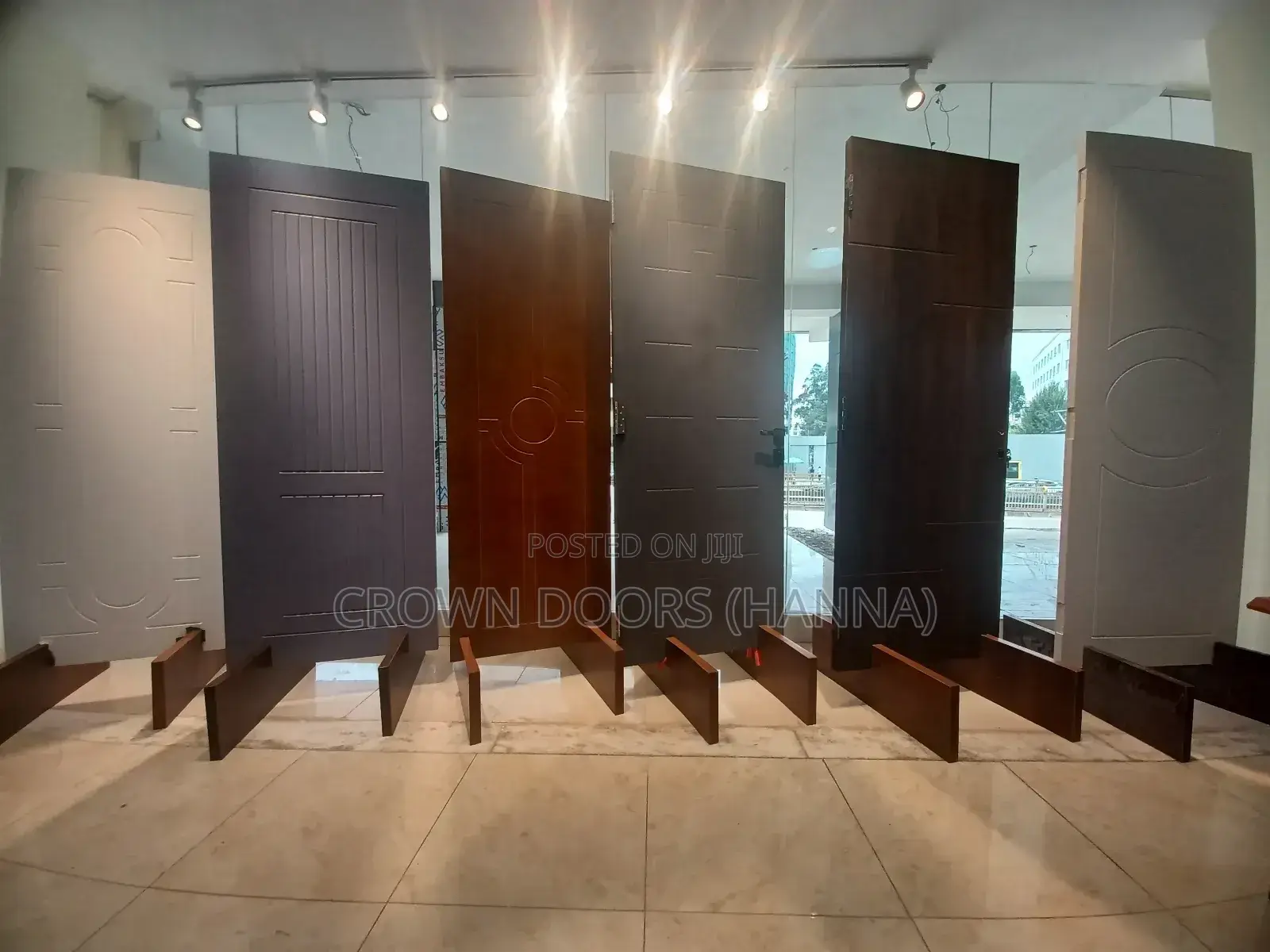 Crown Engineered Wooden Door Made Of Natural Stone Ch.Com
