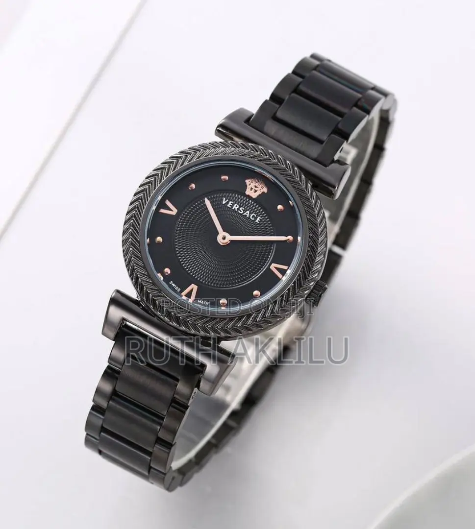 Round Versace Ladies Watch