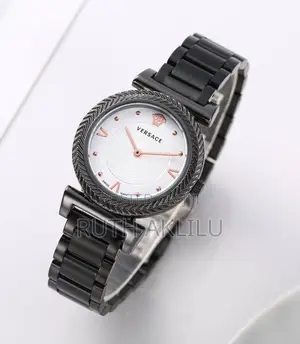 Round Versace Ladies Watch