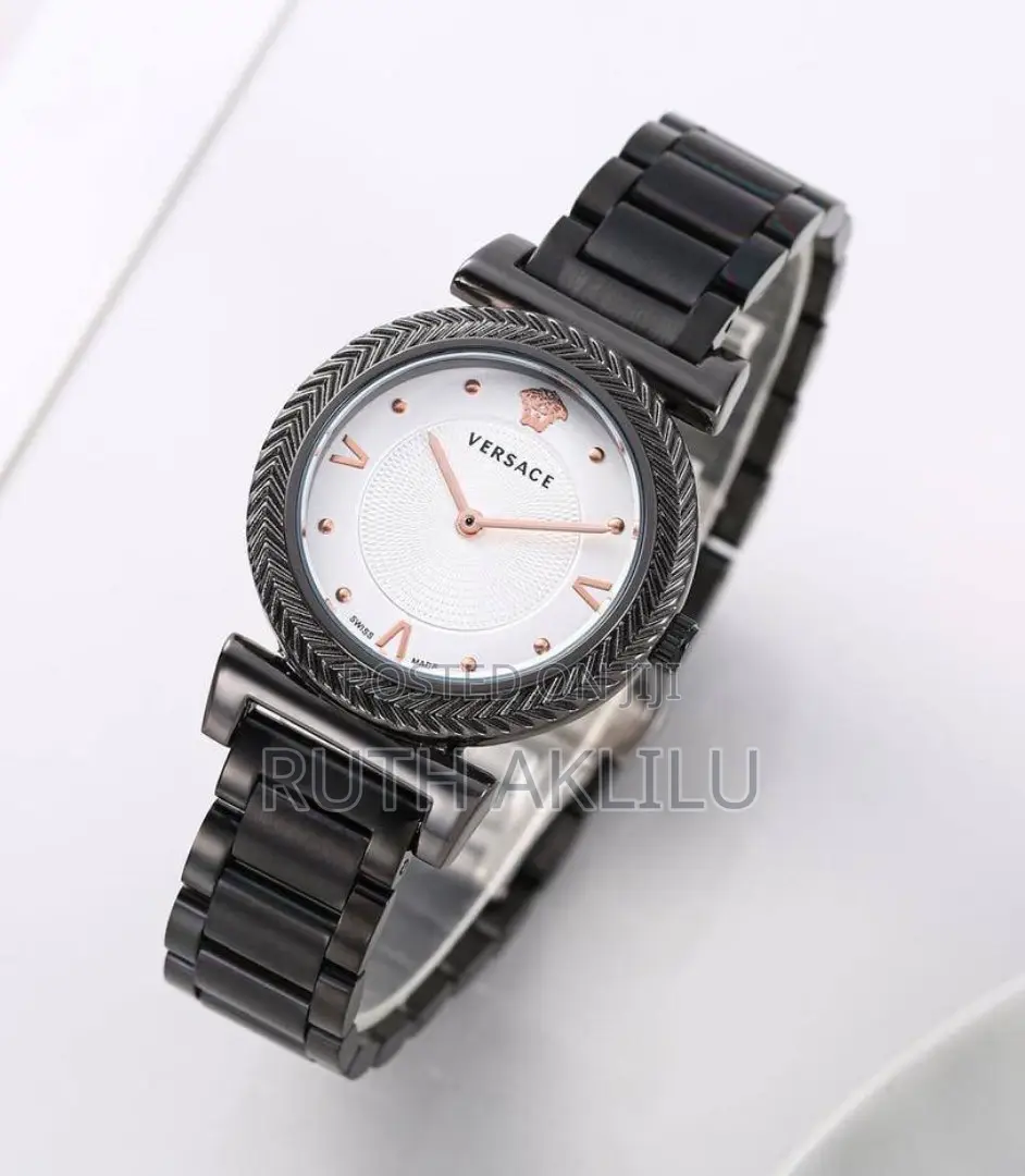 Round Versace Ladies Watch