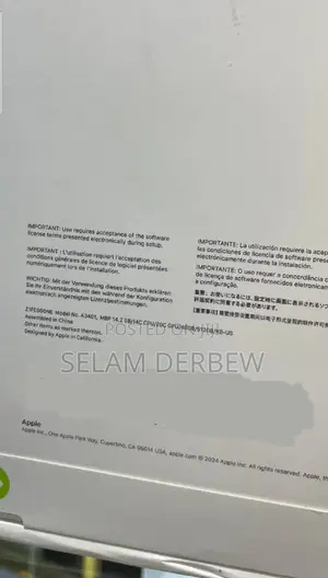 New Apple MacBook Pro 2024 M4 14-Inch 48GB Apple M4 Pro SSD 512GB