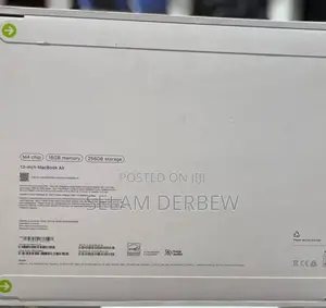 New Laptop Apple MacBook Air 16GB Apple M4 SSD 256GB