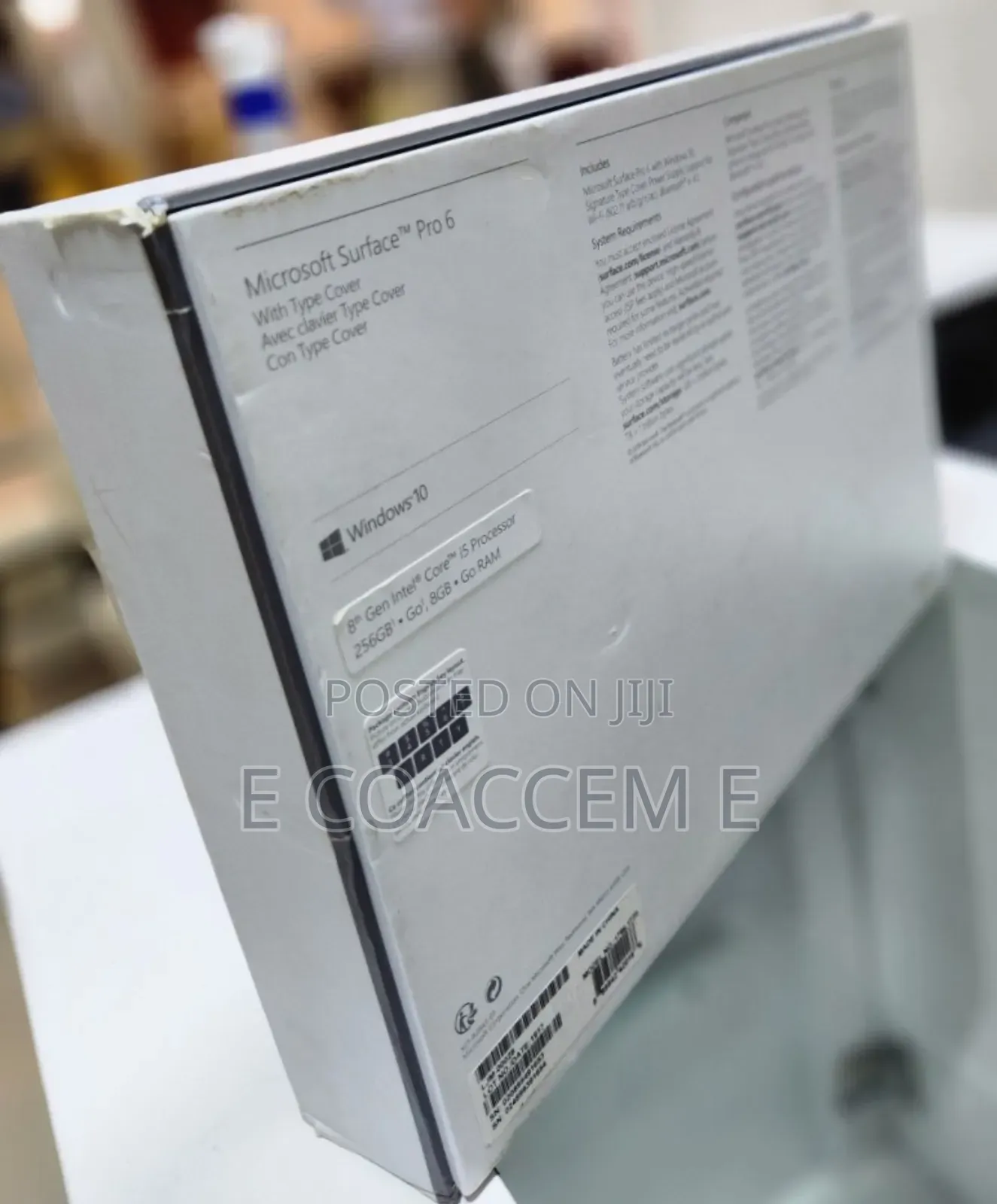 New Laptop Microsoft Surface 8GB Intel Core I5 SSD 256GB