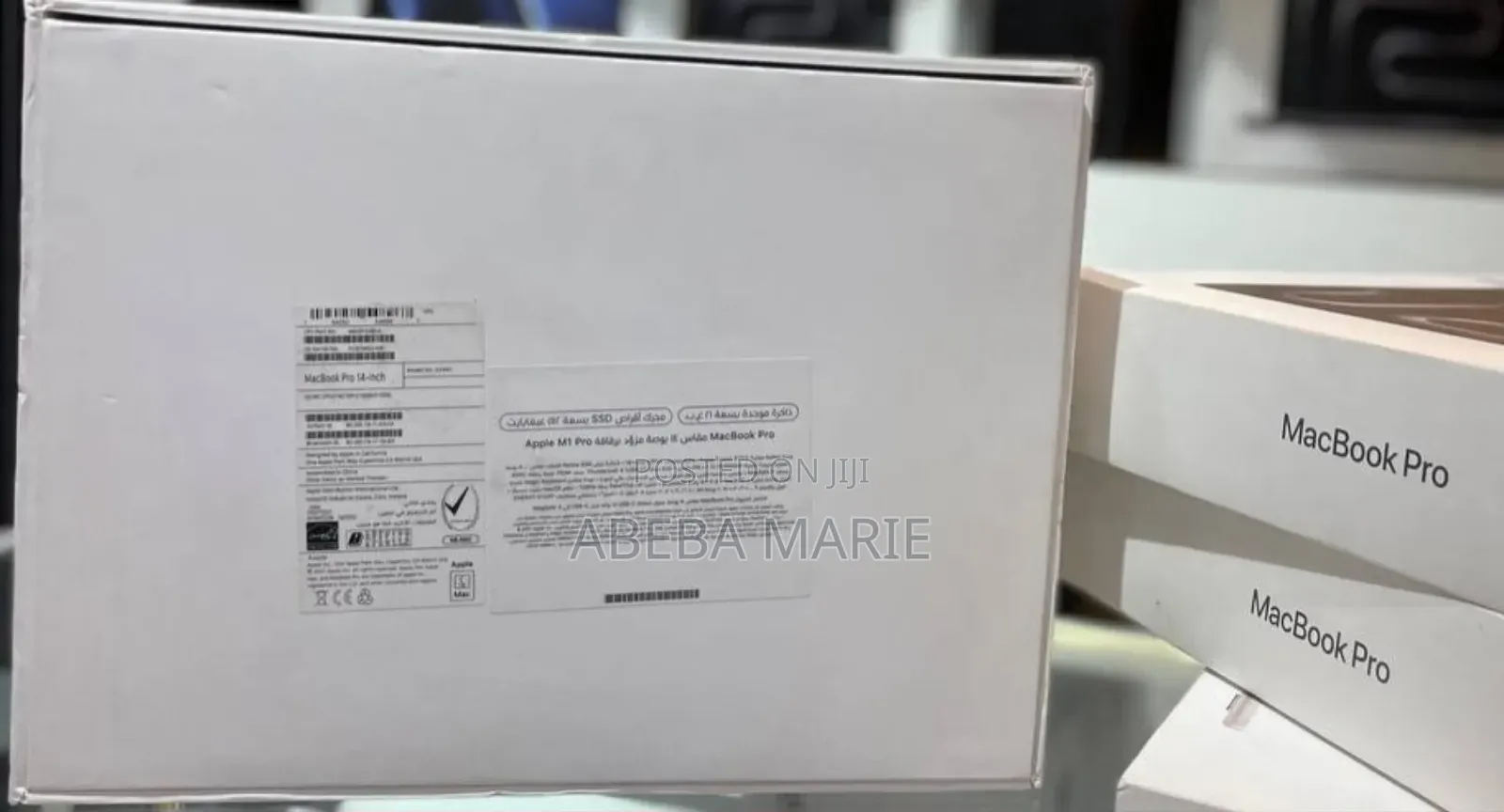 New Laptop Apple MacBook Pro M1 16GB Apple M1 SSD 512GB