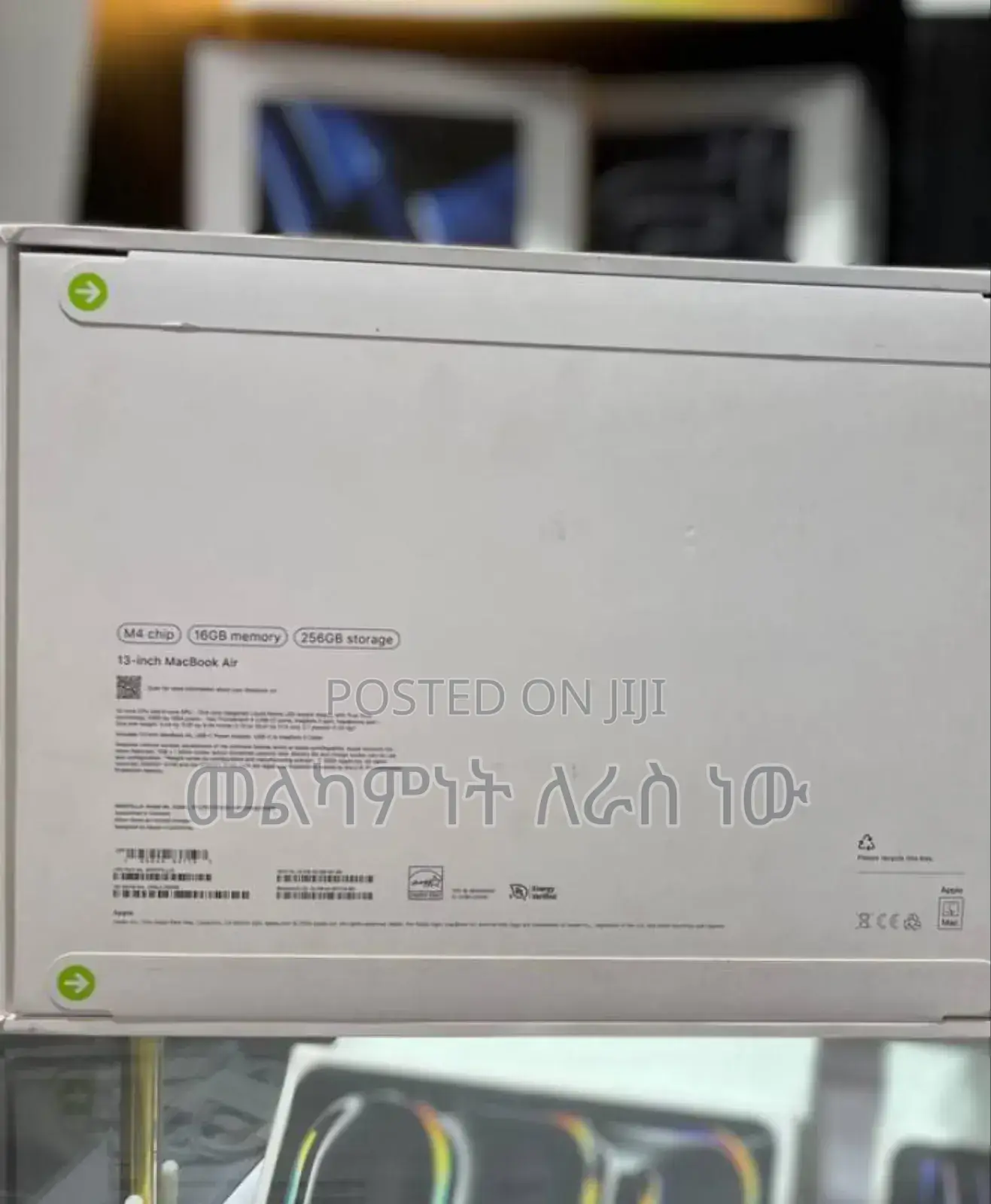 New Laptop Apple MacBook Air 8GB Apple M4 SSD 256GB