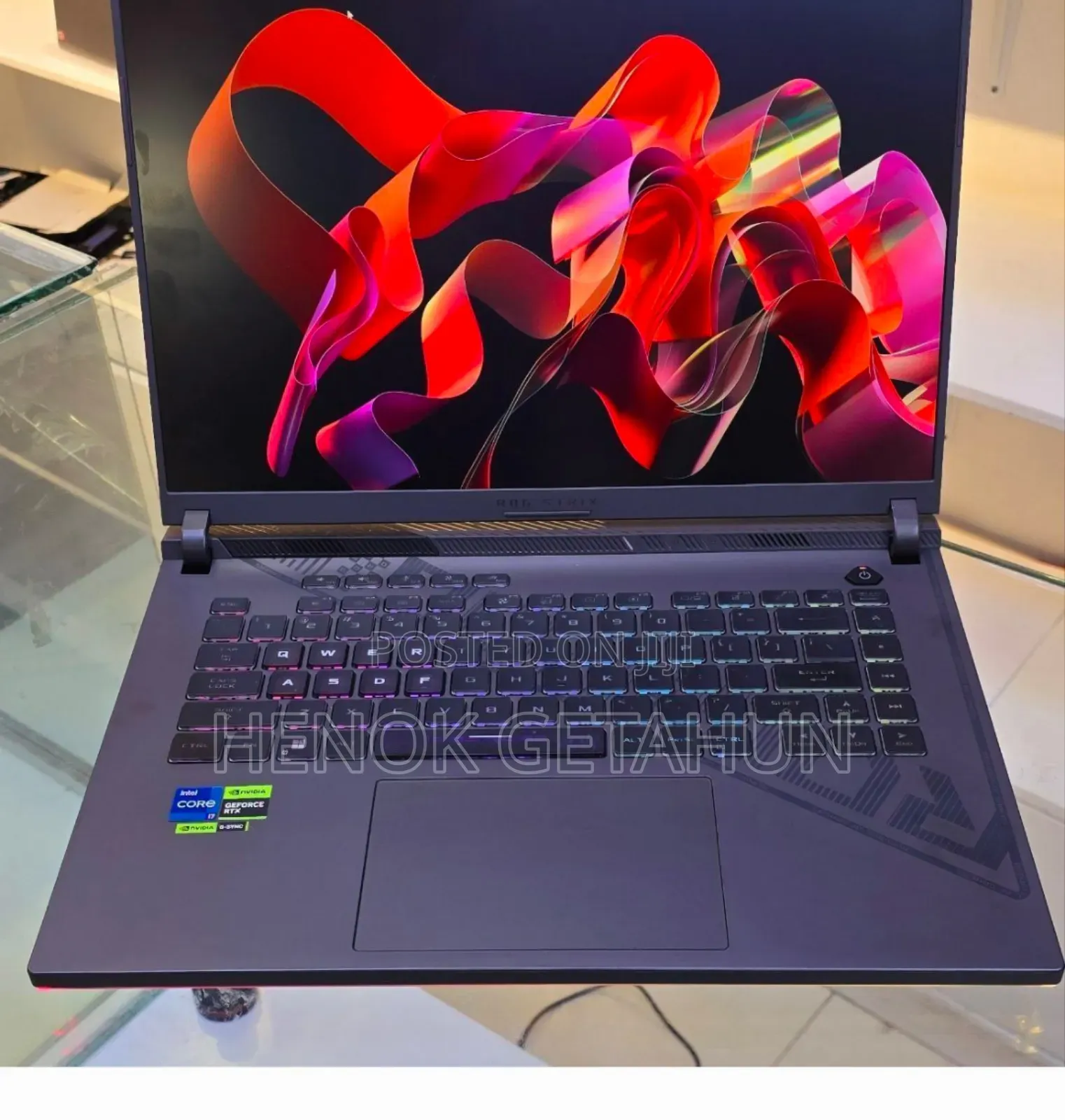 New Laptop Asus ROG Strix G15 16GB Intel Core I7 SSD 1T