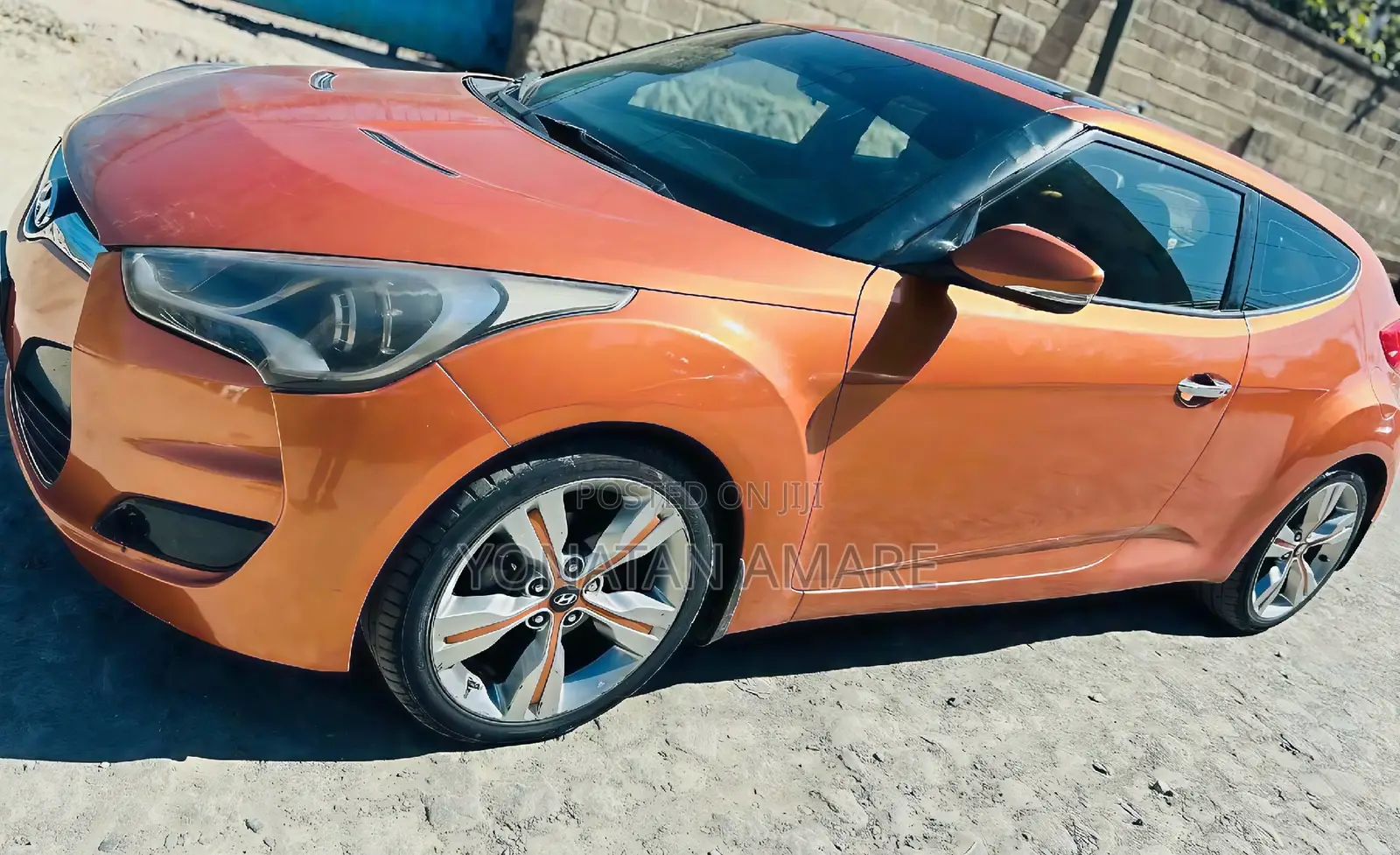 Hyundai Veloster Automatic 2012 Orange